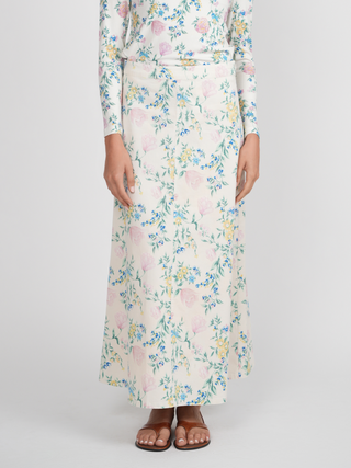 POINT X HD A-LINE FRINGE HEM SKIRT