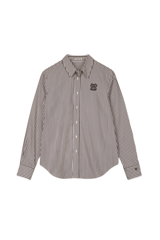 point button up blouse
