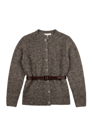 ceremony rhinestone detail cardi