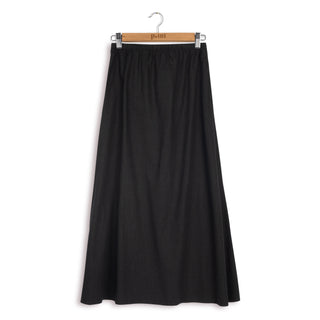 Point linen aline maxi