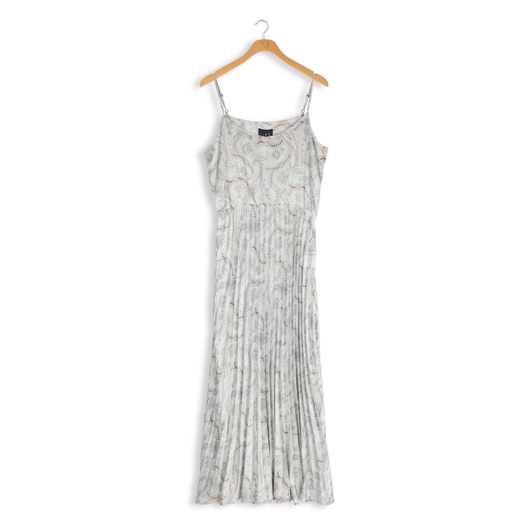 element maxi dress Element Halterneck Maxi Dress Matcha XL