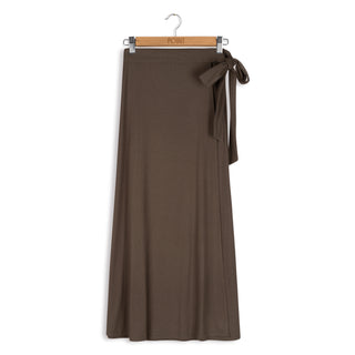 point wrap skirt
